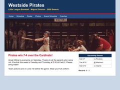 Westside Pirates Baseball